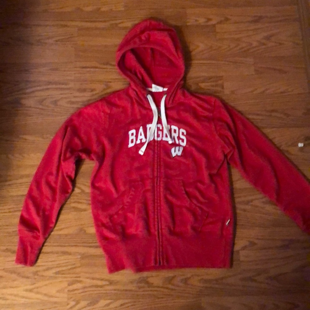 Wisconsin Badgers zip-up jacket